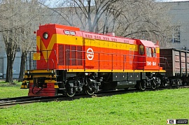 СТМ поставит для «Тулачермета» четыре локомотива ТЭМ9